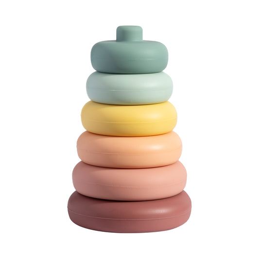 Silicone Stacking Tower - Rings