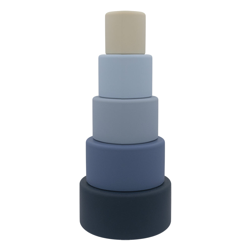 Silicone Nesting Blocks - Blue