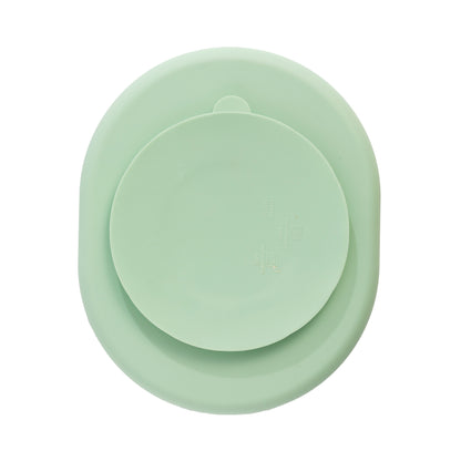 Silicone Feeding Set- Light Sage