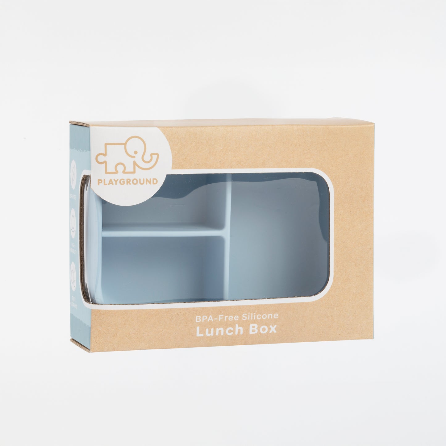 Silicone Lunch Box- Small- Dusty Blue