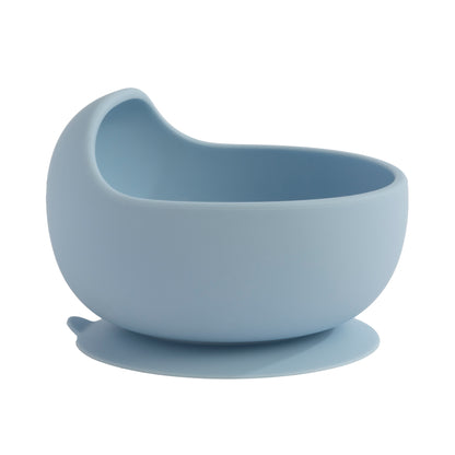 Silicone Bowl- Dusty Blue