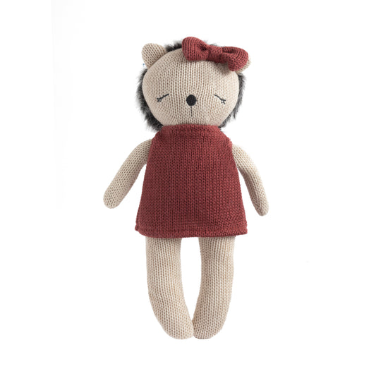 Knitted Animal Toy- Helen the Hedgehog