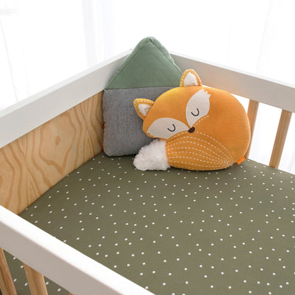 2 Pack Cot Fitted Sheets - Forest Retreat