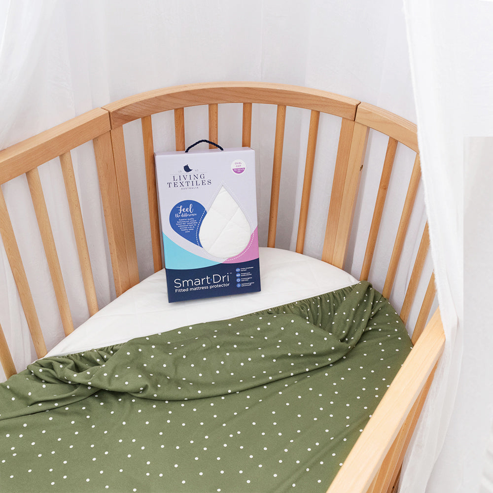 Smart Dri Mattress Protector Oval Cot